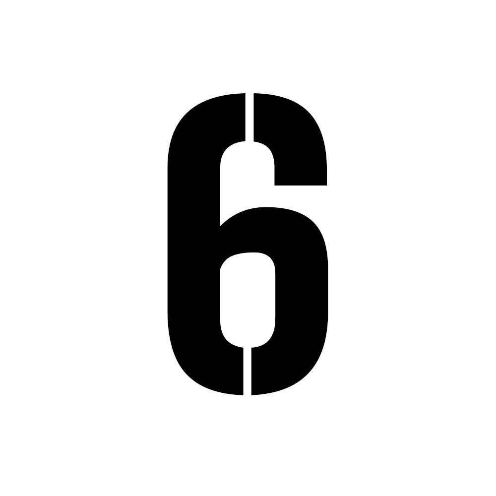 individual numbers stencil stencils australia