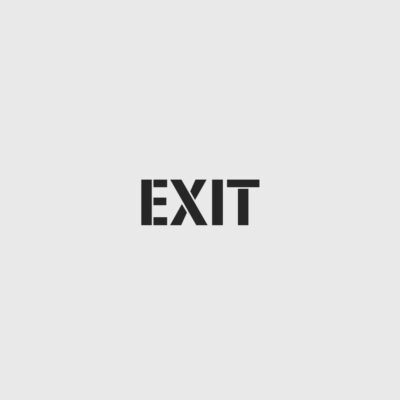 Exit Stencil