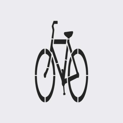 Road Bike Stencil